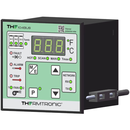 TH104BUS V5.3 - CONTROLADOR DE TEMPERATURA E PROTEÇÃO