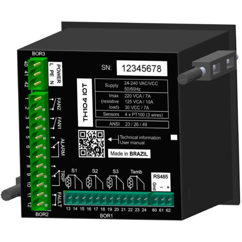 TH104IoT V6.0 - CONTROLADOR DE TEMPERATURA E PROTEÇÃO